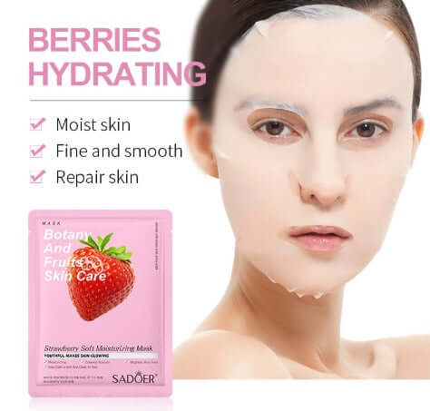 Strawberry Soft Moisturizing Facial Mask