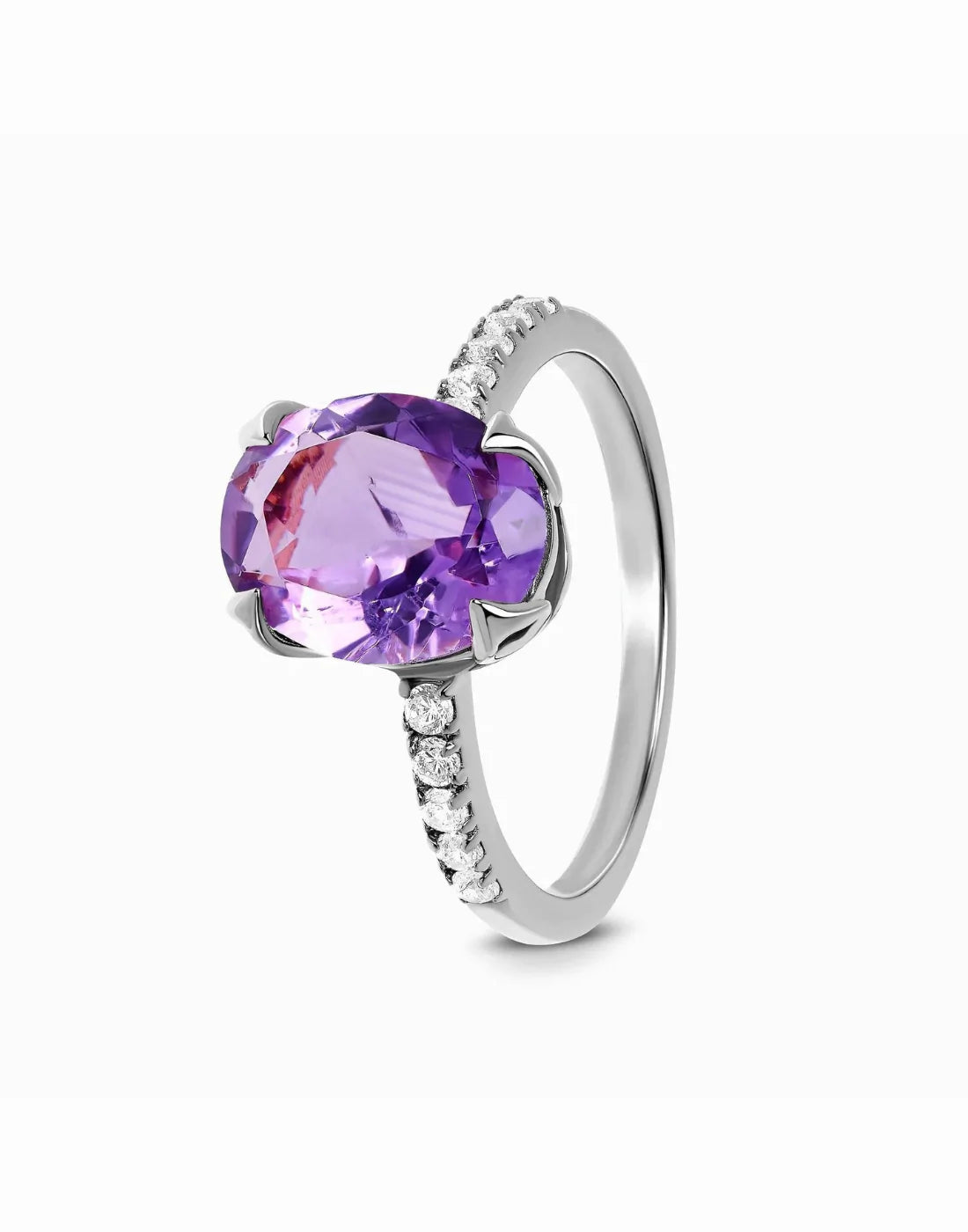 Magic Amethyst Ring – 925 Sterling Silver Ring