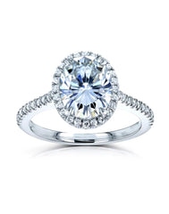 Moissanite Ring – 925 Sterling Silver Ring