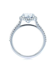 Moissanite Ring – 925 Sterling Silver Ring