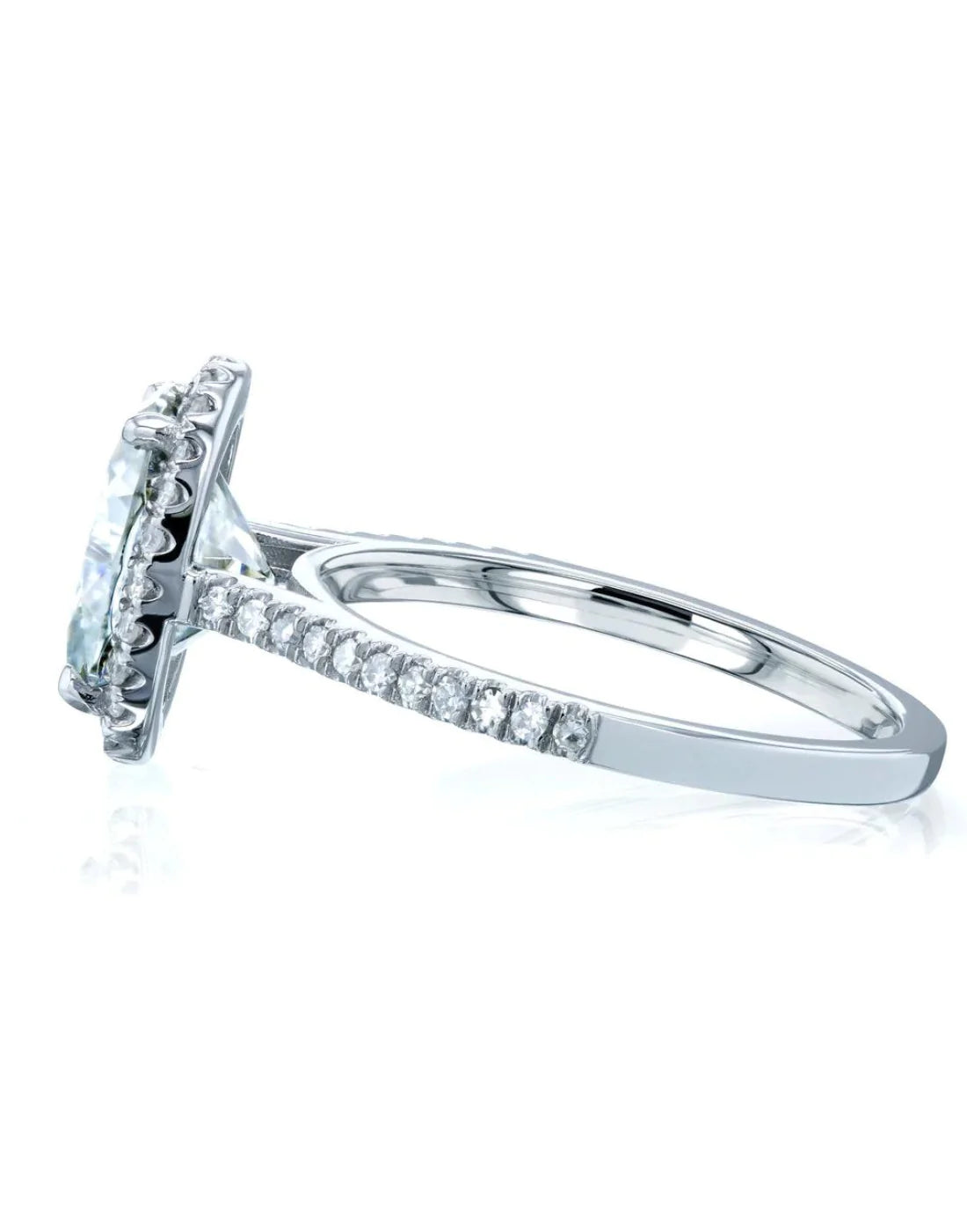 Moissanite Ring – 925 Sterling Silver Ring