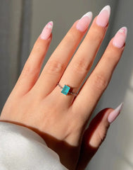 Vintage Opulence Emerald Ring