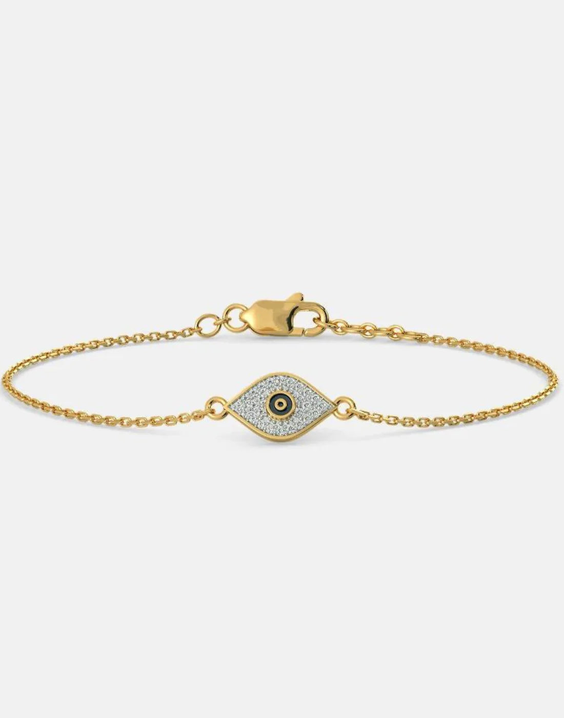 Minimal Evil Eye Bracelet