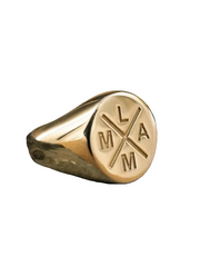 Personalized Alphabet Signet Ring