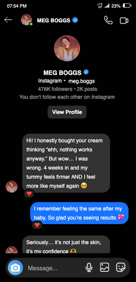 Instagram DM screenshot 3