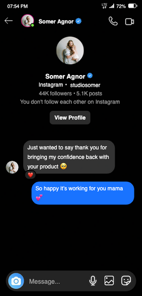 Instagram DM screenshot 4